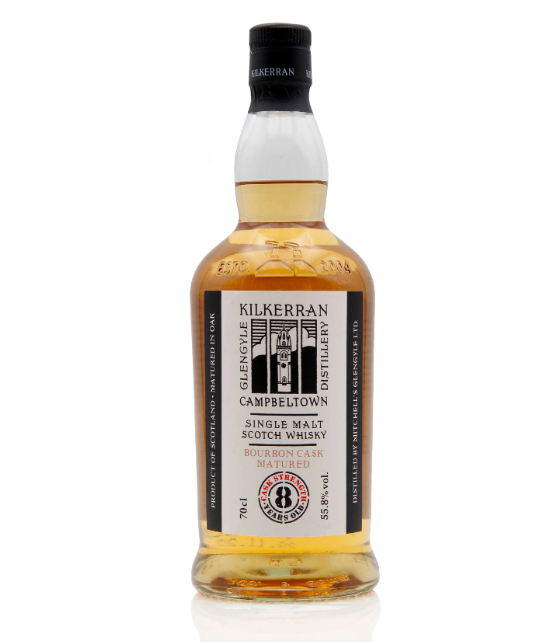 Kilkerran 8 Year Ex-Bourbon Cask Strength Single Malt Scotch