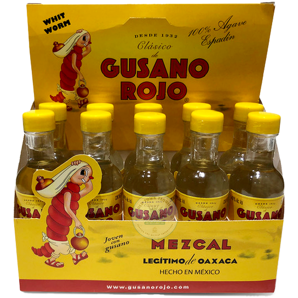 Gusano Rojo 50ml Ten Pack Mezcal | LiquorOnBroadway