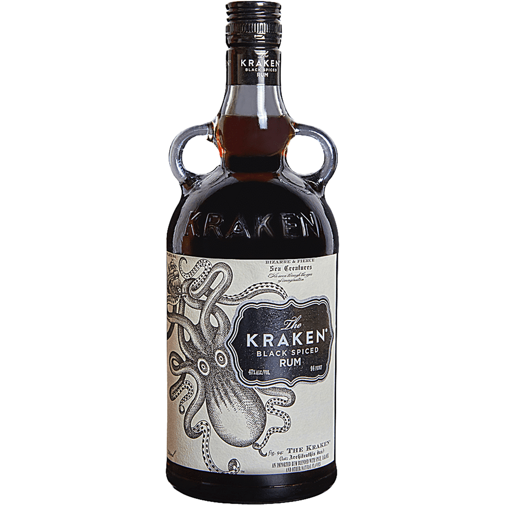 Kraken Dark Spiced Rum 750mL - Liquor 'N More