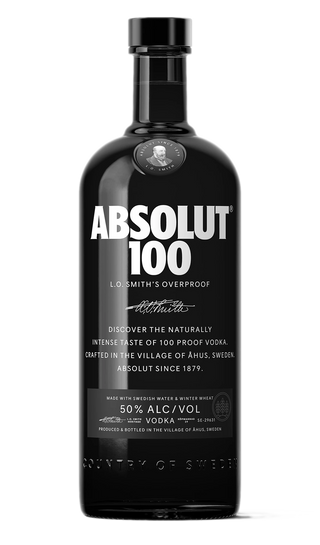 Absolut Black 100 Proof Vodka 750ml