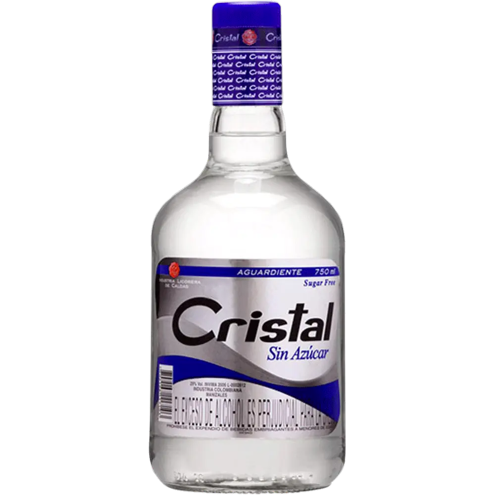 Cristal Sin Azucar Aguardiente  - 750ml