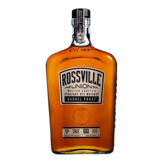 Rossville Union Barrel Proof Straight Rye Whiskey