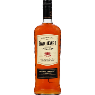 Bacardi Oakheart Spiced Rum (Plastic Bottle) 750ml