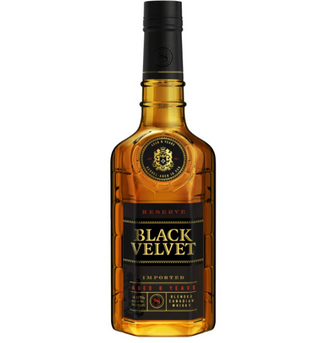 Black Velvet Whiskey Canadian Whisky Reserve 8 Yr