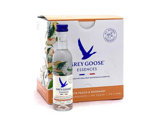 Grey Goose Essences White Peach & Rosemary Vodka 12 x 50 ml