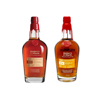 Maker's Mark Wood Finishing Series 2022 Release BRT-01 & BRT-02