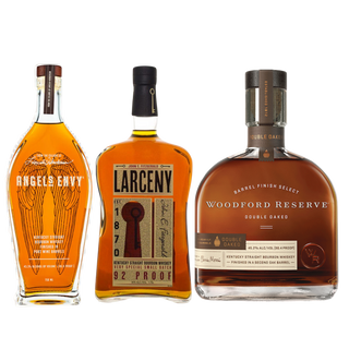 angle envy & larceny & Woodford Bundle liquoronbroadway.com