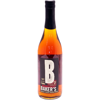 Baker's Single Barrel 7 Year Bourbon- Old Bottle