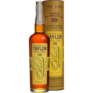 Colonel E.H. Taylor, Jr. Barrel Proof liquor on broadway