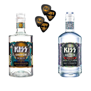 KISS The Starchild & Catman Gin – with Free 50th Anniversary Edition Picks