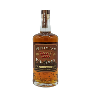 Wyoming Single Barrel whiskey