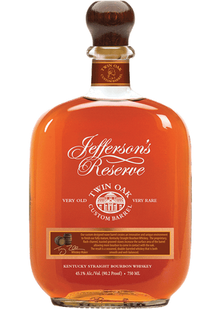 Jefferson's Twin Oak Custom Barrel Bourbon