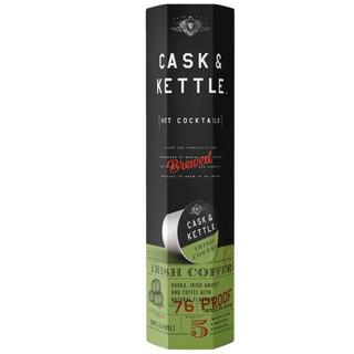 Cask & Kettle Irish Coffee 'Hot Cocktail', USA (5 x 40ml)