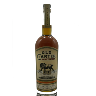 Old Carter Straight Rye Whiskey Batch 5