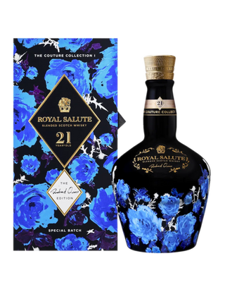 Chivas Royal Salute 21 Year Black Richard Quinn Edition Scotch Whiskey