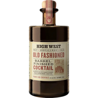 High West Old Fashioned Barrel Finished Cocktail