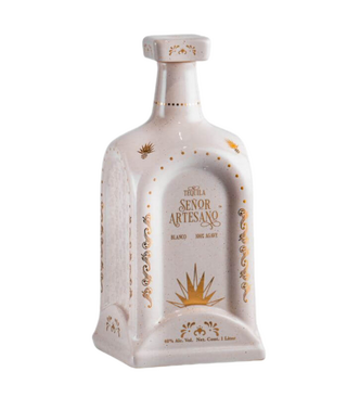 Senor Artesano Blanco Tequila Ceramic