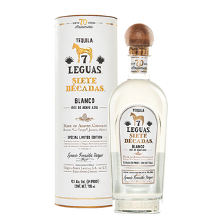 Siete Leguas "Siete Decadas" Blanco Tequila