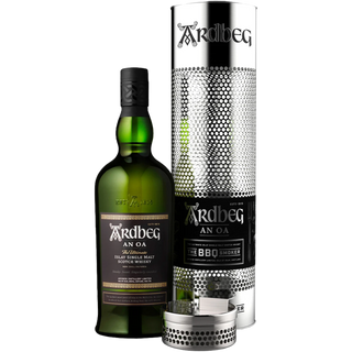 Ardbeg An Oa Scotch Whisky - BBQ Smoker Gift Pack