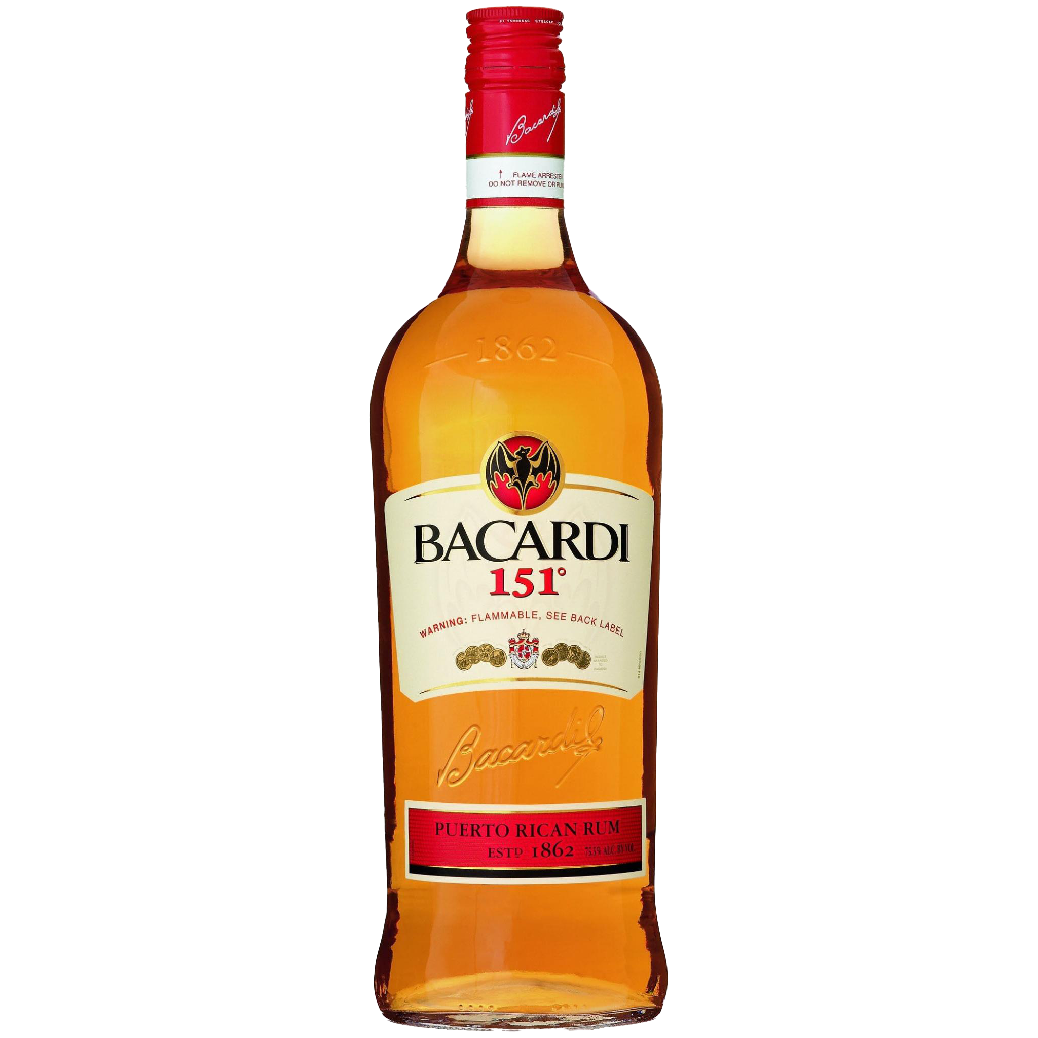 Bacardi 151 Puerto Rican Rum – (750 ML) LiquorOnBroadway