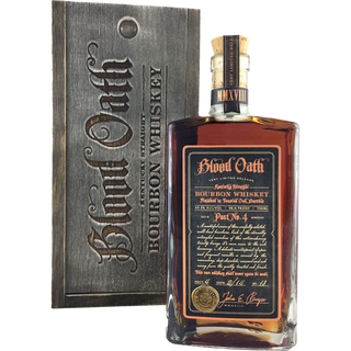 Blood Oath Bourbon Pact No. 4 2018