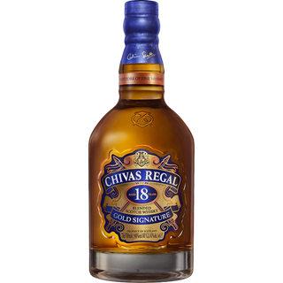 Chivas Regal Blended Scotch 18 Year Old Gold