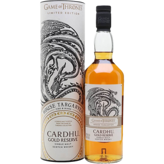 Game Of Thrones House Targaryen Cardhu Gold Reserve Single Malt Scotch