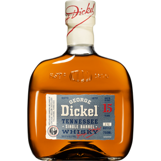 George Dickel 15 Year Old Single Barrel Bourbon Whiskey