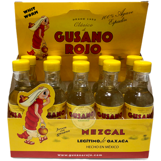 Gusano Rojo 50ml Ten Pack Mezcal