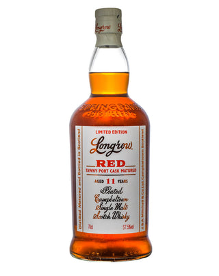 Longrow 'Red' Limited Edition Tawny Port Cask Matured Peated 11 Year Old