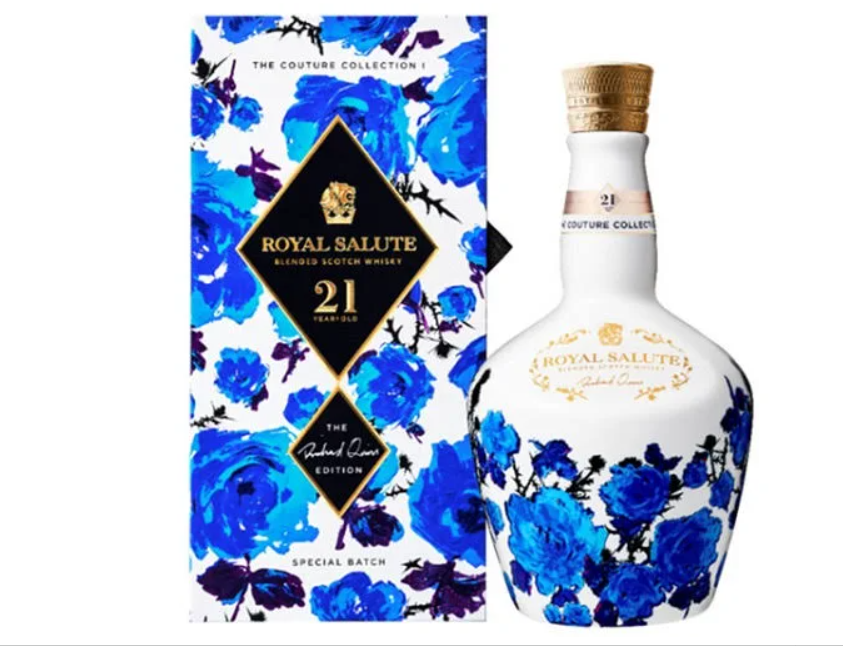 Chivas Royal Salute 21 Year White Richard Quinn Edition Scotch Whiskey –  Liquor On Broadway